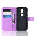 Nokia 4.2      Pu Wallet Case    [Purple]