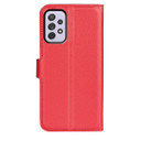 Samsung Galaxy A73 5G      Pu Wallet Case    [Red]