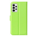 Samsung Galaxy A33 5G      Pu Wallet Case    [Green]