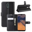 Nokia 2.3      Pu Wallet Case    [Black]