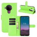 Nokia 5.4      Pu Wallet Case    [Green]