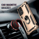 Samsung Galaxy A73 5G      Military Armour Ring Case    Gold