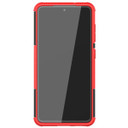 Samsung Galaxy S21 FE 5G      Heavy Duty Case    Red