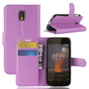 Nokia 1      Pu Wallet Case    [Purple]
