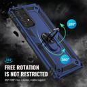 Samsung Galaxy A73 5G      Military Armour Ring Case    Navy