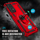 Samsung Galaxy A73 5G      Military Armour Ring Case    Red