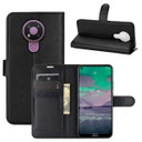 Nokia 3.4      Pu Wallet Case    [Black]