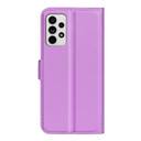 Samsung Galaxy A33 5G      Pu Wallet Case    [Purple]