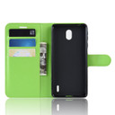 Nokia 1 Plus      Pu Wallet Case    [Green]