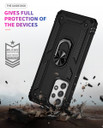 Samsung Galaxy A53 5G      Military Armour Ring Case    Black