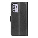 Samsung Galaxy A73 5G      Pu Wallet Case    [Black]