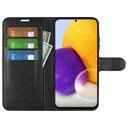 Samsung Galaxy A73 5G      Pu Wallet Case    [Black]