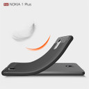Nokia 1 Plus Carbon Fibre Case Black