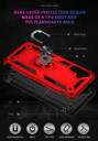 Samsung Galaxy A13 5G      Military Armour Ring Case    Red