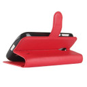 Nokia 1      Pu Wallet Case    [Red]