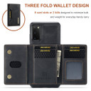 Samsung Galaxy S20      Magnetic Wallet    Black
