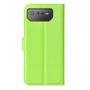 Asus Rog Phone 6      Pu Wallet Case    [Green]