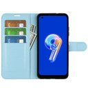Asus Zenfone 9      Pu Wallet Case    [Lightblue]