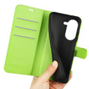 Asus Zenfone 9      Pu Wallet Case    [Green]