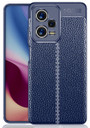 Xiaomi Poco X5 Pro Leather Texture Case Navy