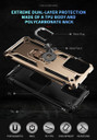 Xiaomi Redmi Note 12 5G Military Armour Ring Case Gold