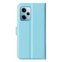 Xiaomi Poco X5 Pro      Pu Wallet Case    [Lightblue]