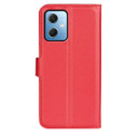 Xiaomi Redmi Note 12 Pro 5G      Pu Wallet Case    [Red]