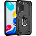 Xiaomi Redmi Note 11 (4G) Military Armour Ring Case Black