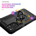 Xiaomi Redmi Note 11 (4G) Military Armour Ring Case Black