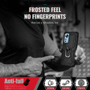 Xiaomi 12 Lite Military Armour Ring Case Black