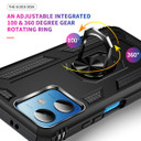 Xiaomi Poco X5 Military Armour Ring Case Black