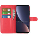 Xiaomi Poco F4      Pu Wallet Case    [Red]