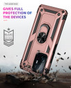 Xiaomi 11T Pro Military Armour Ring Case RoseGold