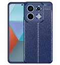 Xiaomi Redmi Note 13 Pro 5G Leather Texture Case Navy