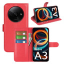 Xiaomi Redmi A3      Pu Wallet Case    [Red]