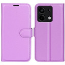 Xiaomi Poco X6 5G      Pu Wallet Case    [Purple]