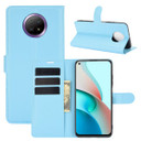 Xiaomi Redmi Note 9T      Pu Wallet Case    [LightBlue]