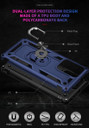 Xiaomi 11T Military Armour Ring Case Navy