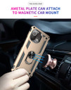 Xiaomi Mi 11 Lite 5G Military Armour Ring Case Gold