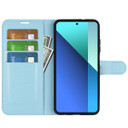 Xiaomi Redmi Note 13 4G      Pu Wallet Case    [Lightblue]