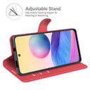 Xiaomi Redmi Note 10      Pu Wallet Case    [Red]