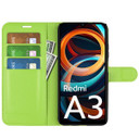 Xiaomi Redmi A3      Pu Wallet Case    [Green]