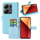 Xiaomi Redmi Note 13 Pro 4G      Pu Wallet Case    [Lightblue]