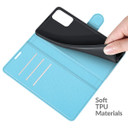 Xiaomi Redmi Note 10      Pu Wallet Case    [Lightblue]