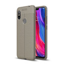 Xiaomi Redmi Note 6 Pro Leather Texture Case Grey