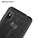 Xiaomi Redmi Note 6 Pro Leather Texture Case Grey