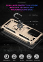 Xiaomi 11T Military Armour Ring Case Gold