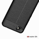 Xiaomi Redmi 6A Leather Texture Case Red