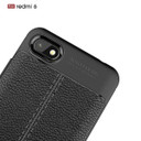 Xiaomi Redmi 6A Leather Texture Case Red