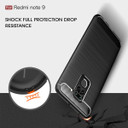 Xiaomi Redmi Note 9 Carbon Fibre Case Black